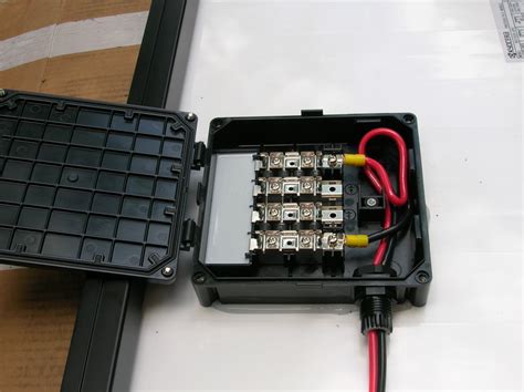 solar roof junction box|solar panel junction box connection.